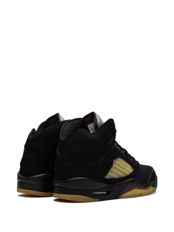 JORDAN 5 A MA MANIERE (NEGRAS)