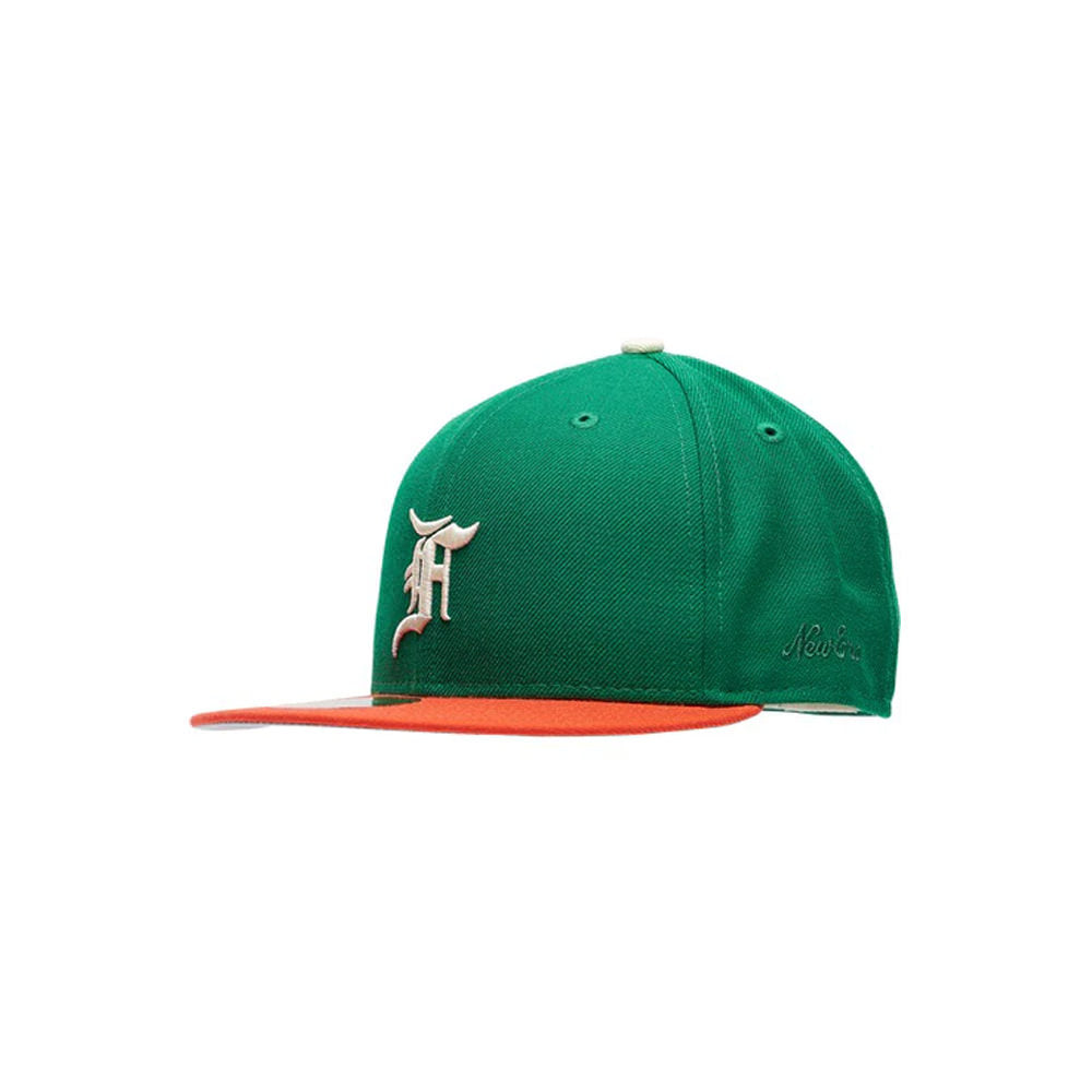 FEAR OF GOD "NEW ERA VERDE/NARANJA" (TALLA 7 3/8)