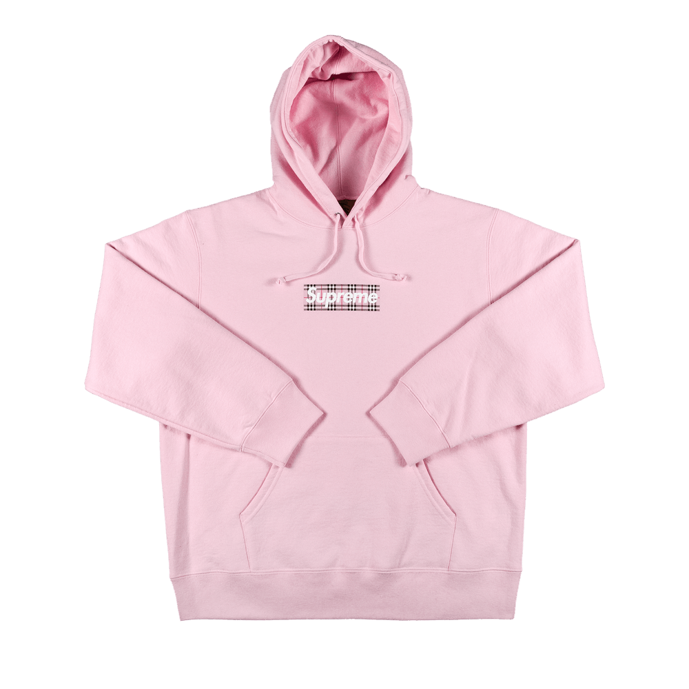 SACO SUPREME X BURBERRY BOX LOGO "HOODIE"