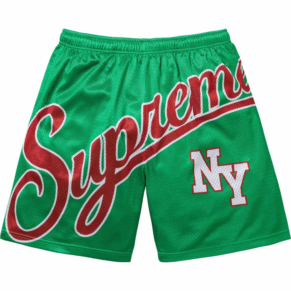 SUPREME BIG SCRIPT MESH SHORT “PANTALONETA”