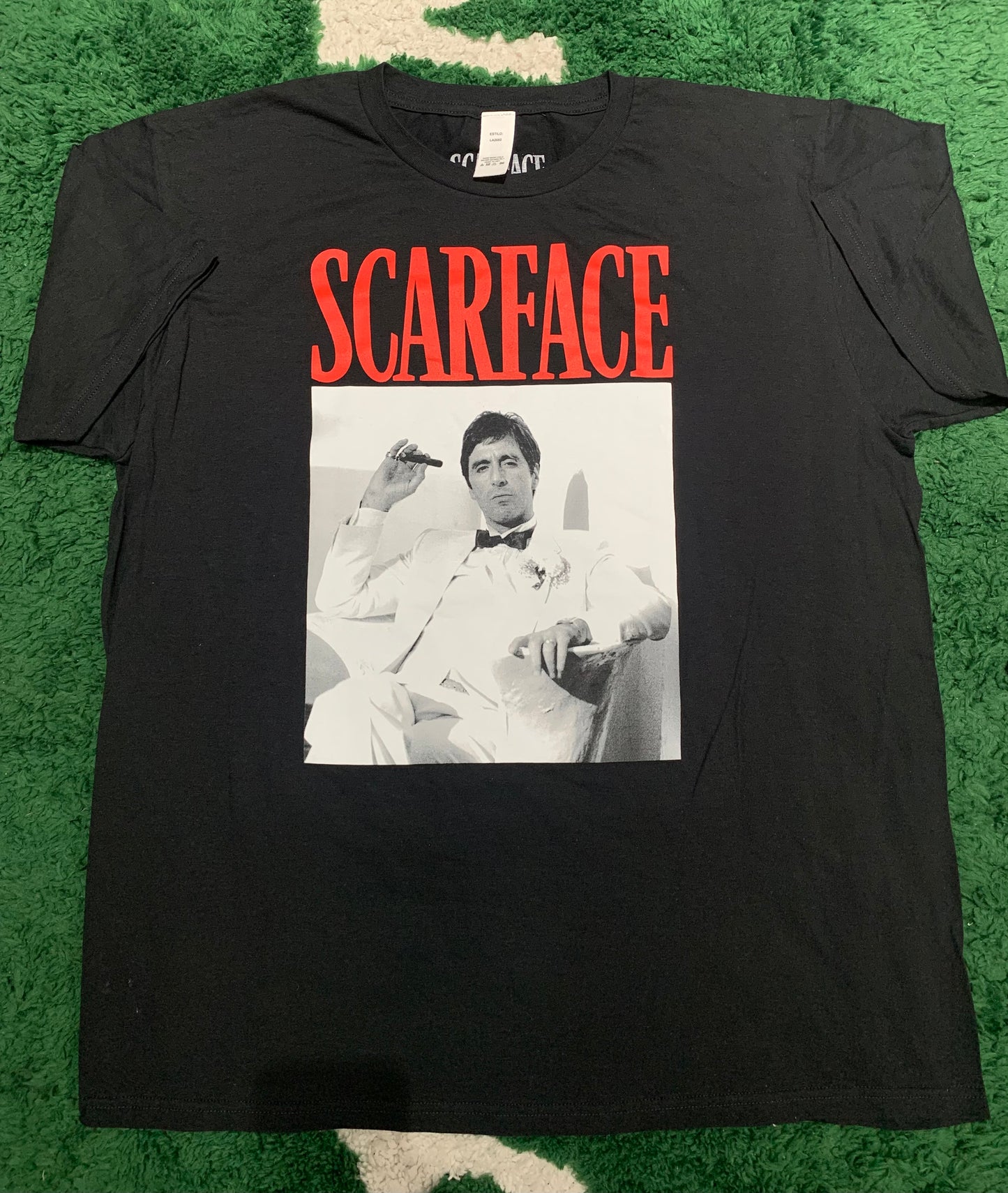 CAMISETA “SCARFACE TABACO” ( TALLA XL)
