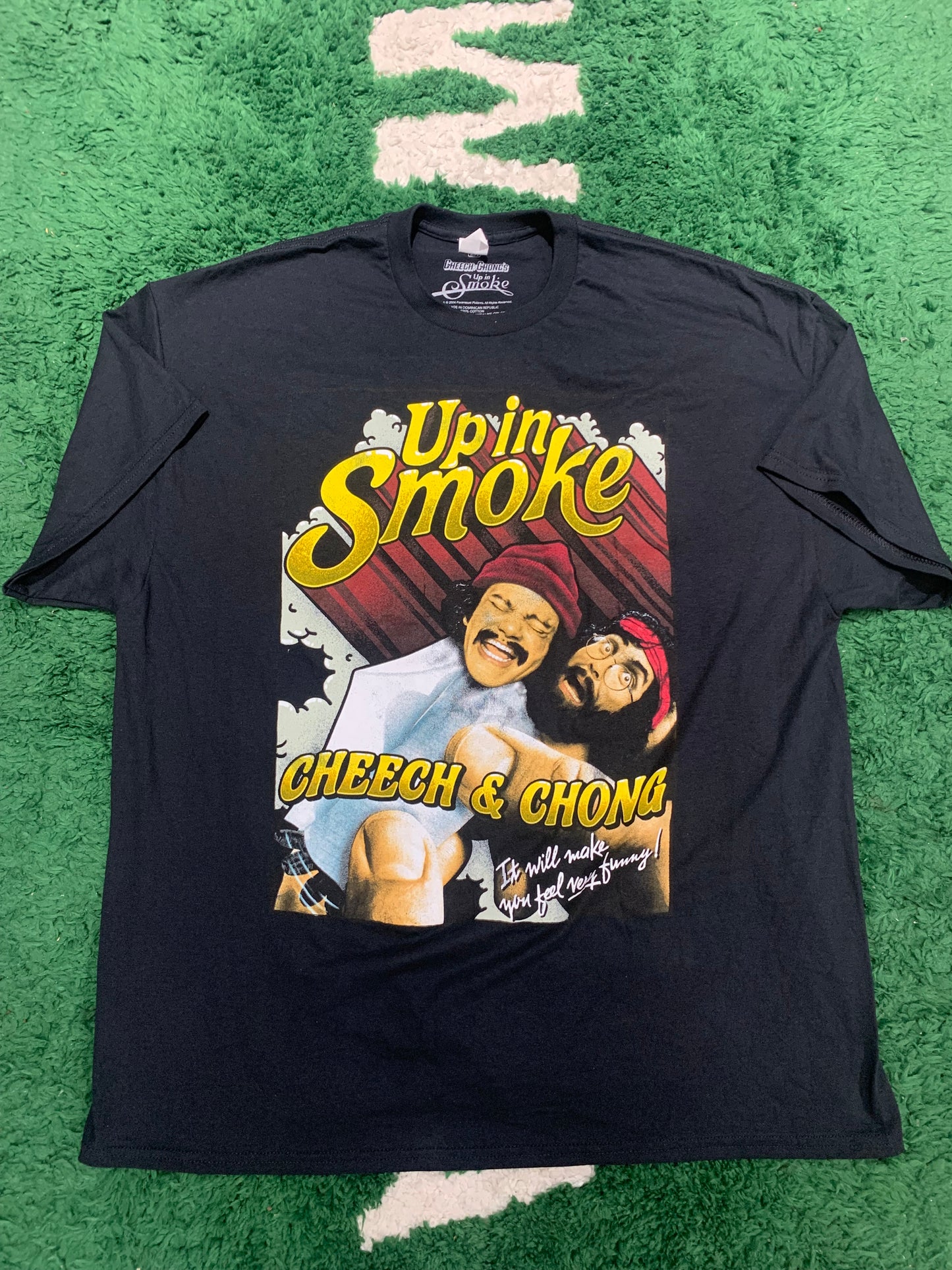 CAMISETA “UP IN SMOKE” ( TALLA XXL)