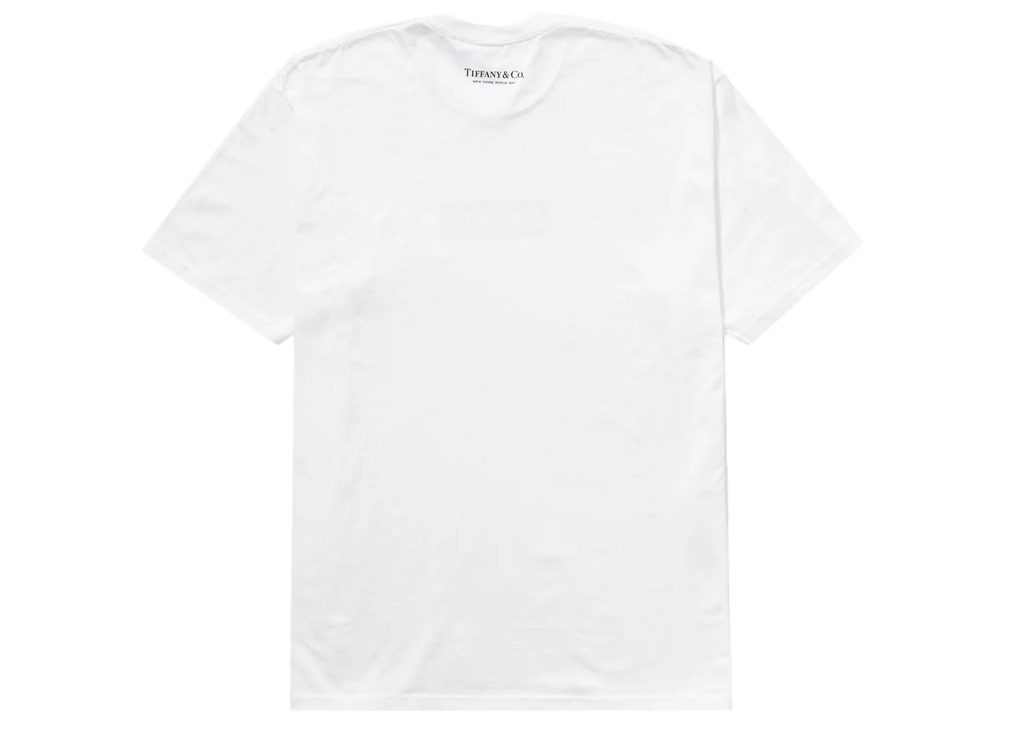 CAMISETA BOX LOGO SUPREME X TIFFANY & CO “WHITE” (TALLA S/M/XL)