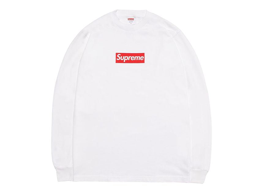 CAMIBUSO SUPREME BOX LOGO L/S “WHITE” BLANCO
