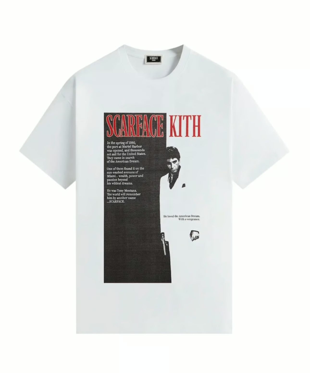 KITH “ SCARFACE BLANCA” ( TALLA L)