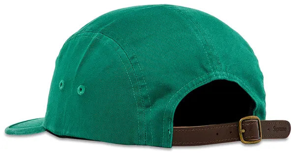 SUPREME “WASHED CHINO TWILL CAMP CAP DEEP GREEN”