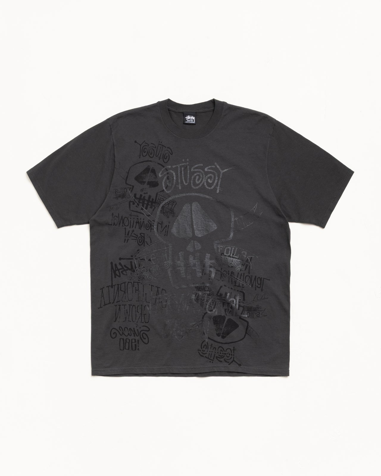 STUSSY “SKULLS” (TALLA L)