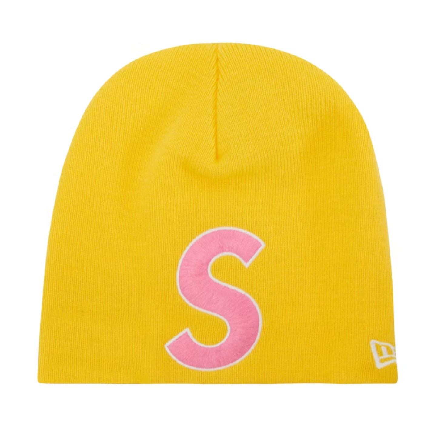 BEANIE SUPREME "S LOGO" (AMARILLO