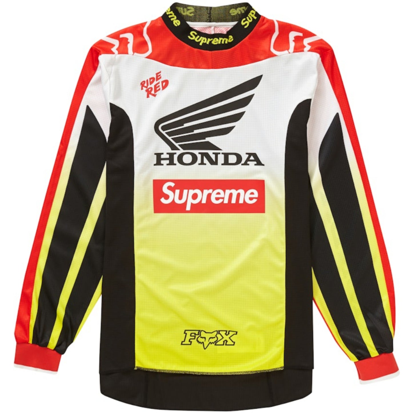 JERSEY MOTO SUPREME X HONDA X FOX (TALLA M)