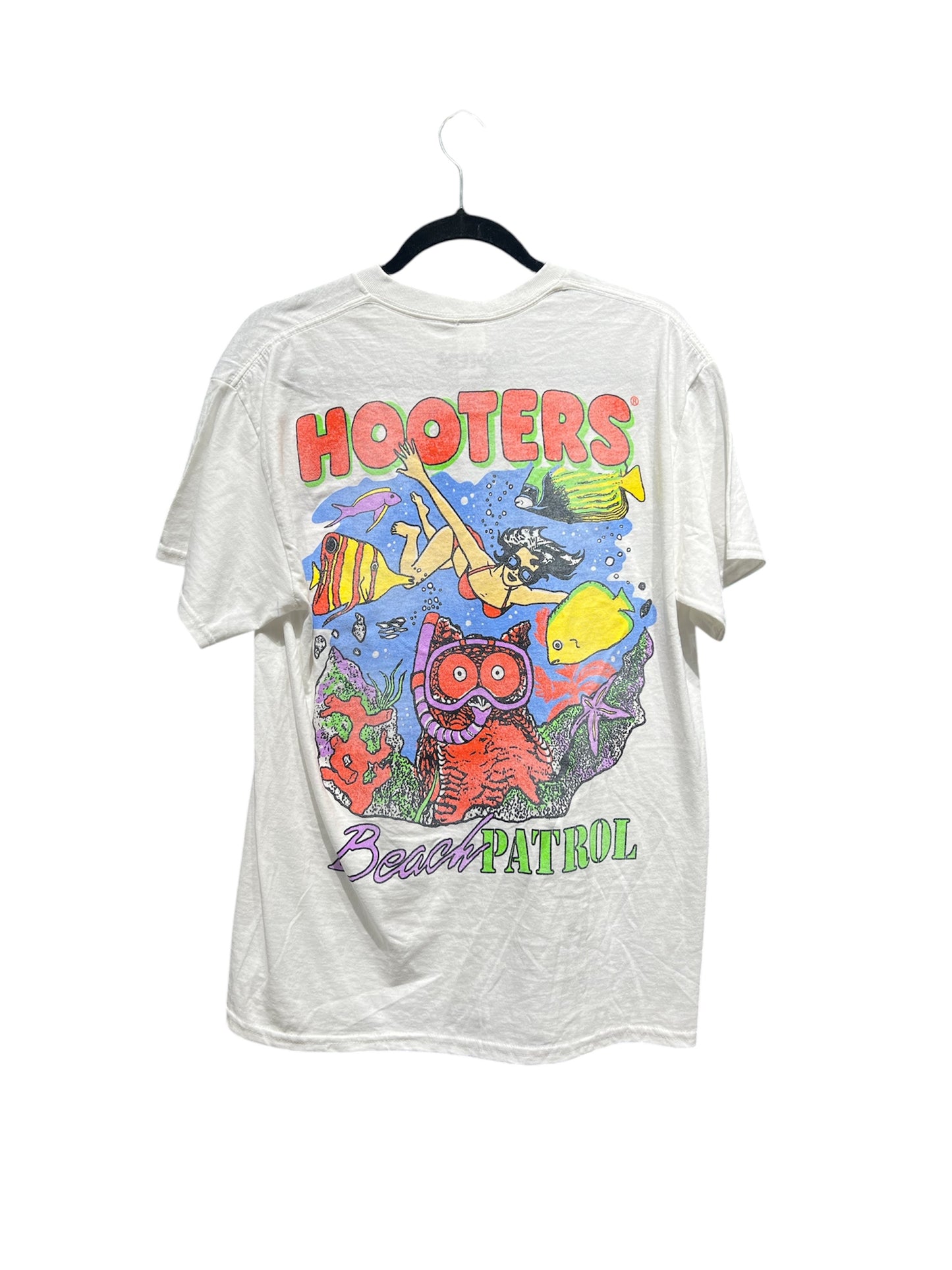 CAMISETA "HOOTERS" (BLANCA)