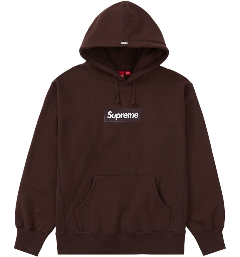 SUPREME HOODIE "BOX LOGO" (CAFE)