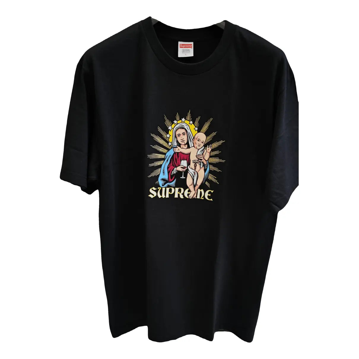 SUPREME "BLOOD TEE" (NEGRA)