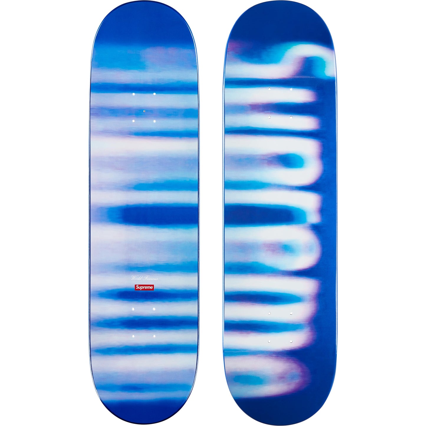 SUPREME BLURRED "BLUE" (SKATE)