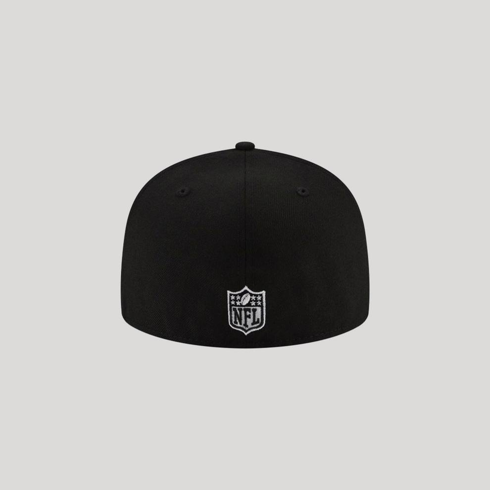 GORRA JUST DON "RAIDERS" (TALLA 7 1/2)