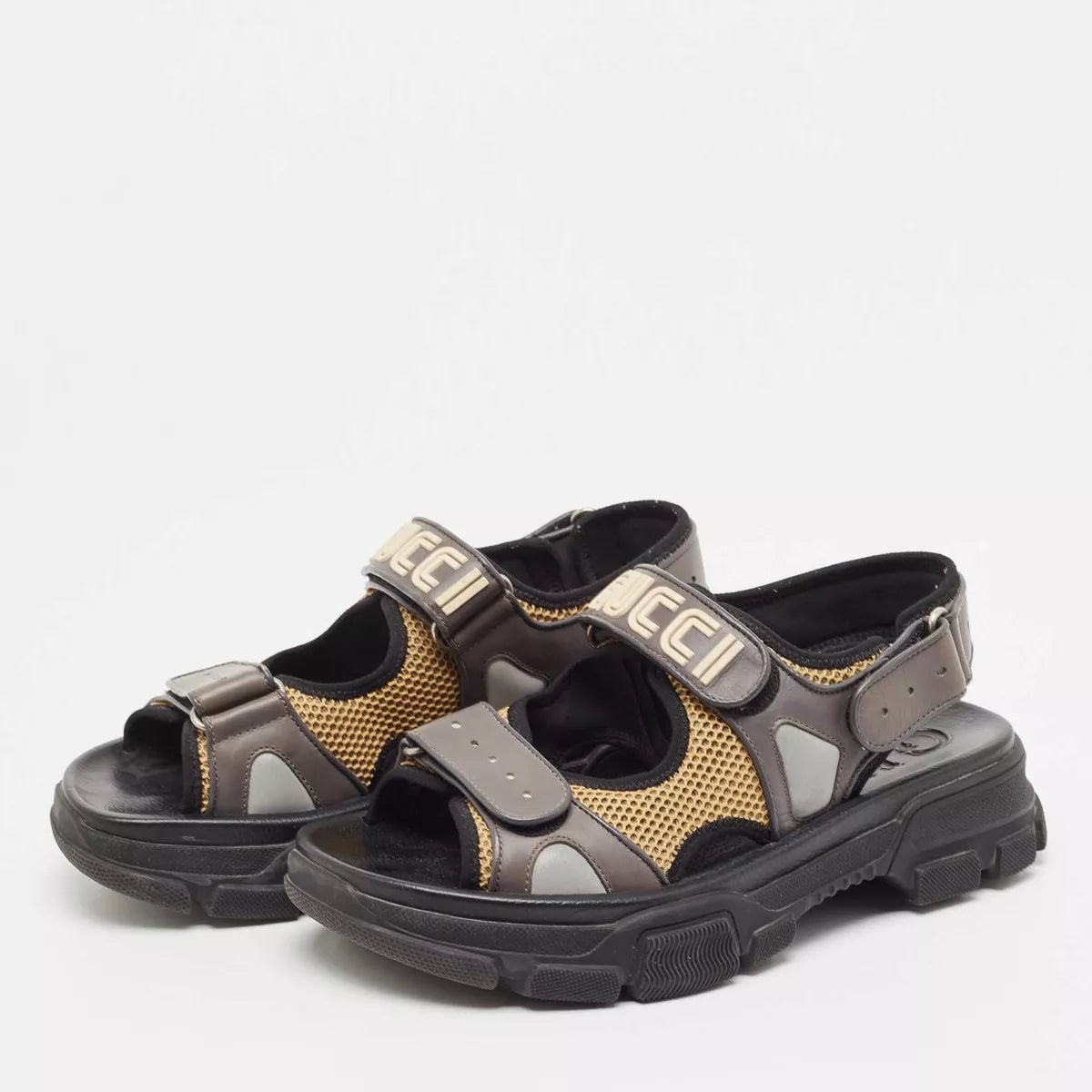 SANDALIAS GUCCI EN CUERO