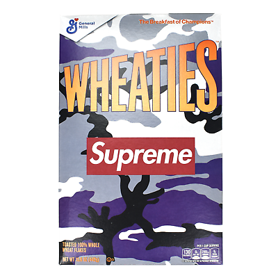 CAJA DE CEREAL WEATHIES X SUPREME