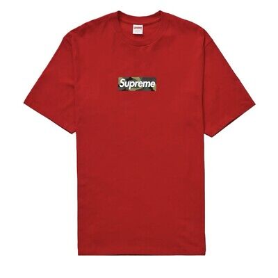 SUPREME "BOX LOGO CAMO" (TALLA L)