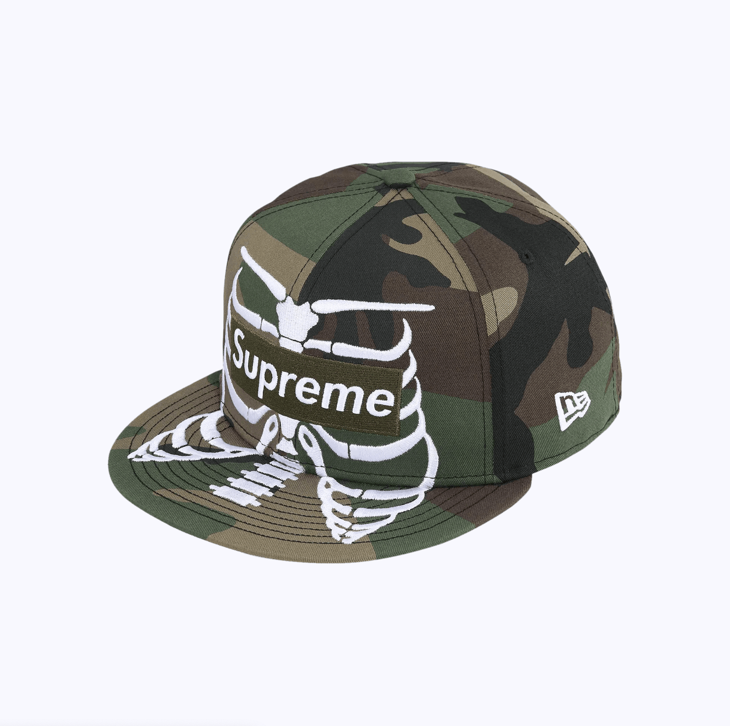 SUPREME "BONE" CAMO BOX LOGO CAP (TALLA 7 1/4)