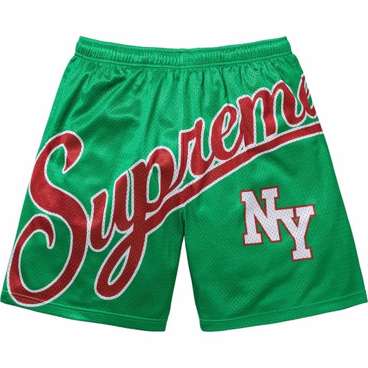SUPREME BIG SCRIPT MESH SHORT “PANTALONETA”