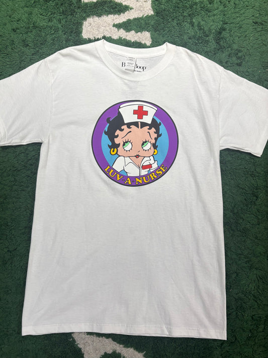 CAMISETA BETTY BOO “ENFERMERA” ( TALLA M)
