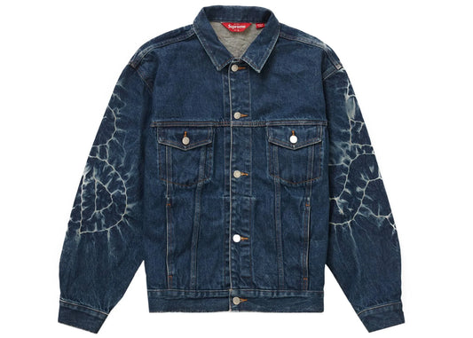 CHAQUETA SUPREME EN JEAN “BIG LOGO” (TALLA L)