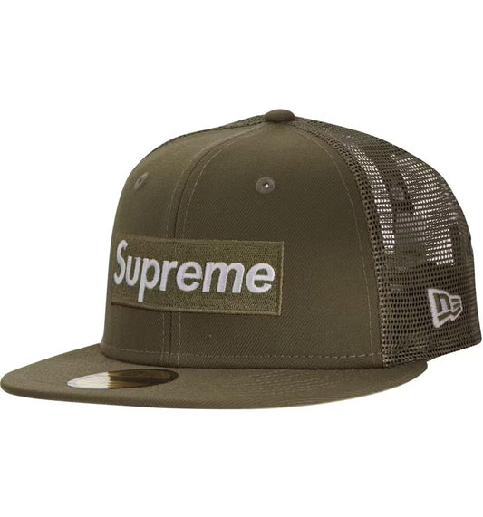 GORRA SUPREME BOX LOGO MESH “VERDE” (TALLA 7 3/8)