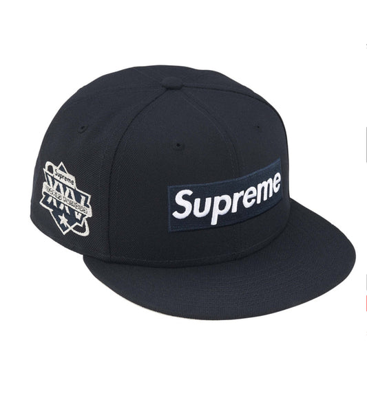 GORRA SUPREME “BOX LOGO NAVY” ( TALLA 7 1/2)