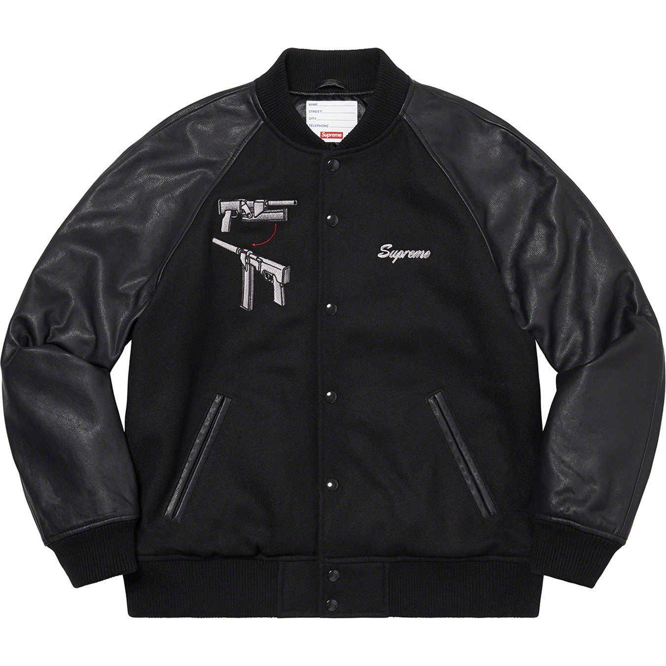SUPREME X AEON FLUX “VARSITY JACKET” ( TALLA M)