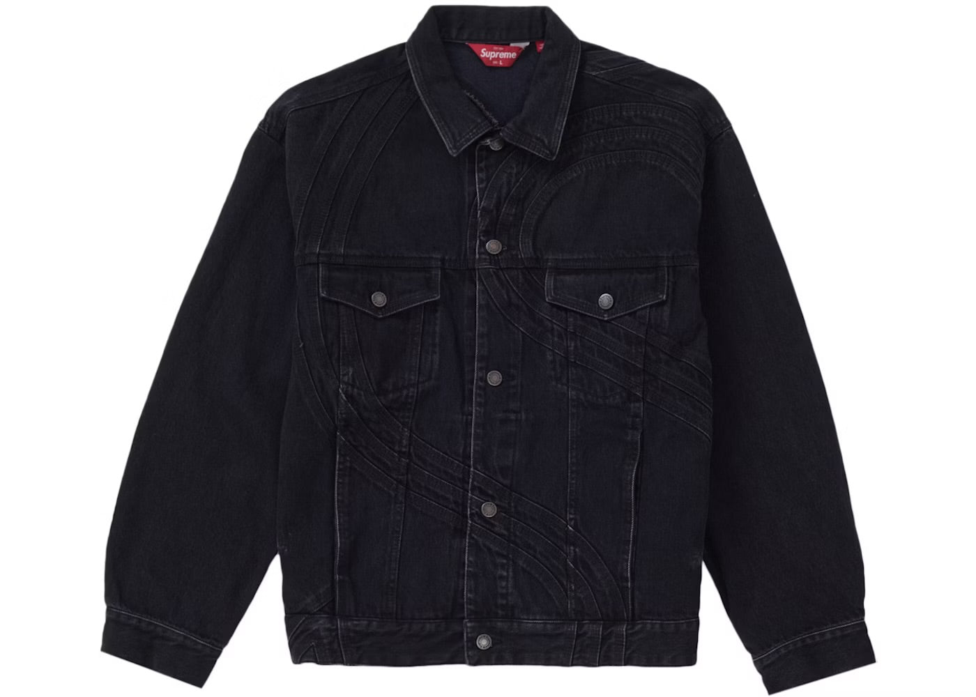 SUPREME “TRUCKER JACKET” ( TALLA L)