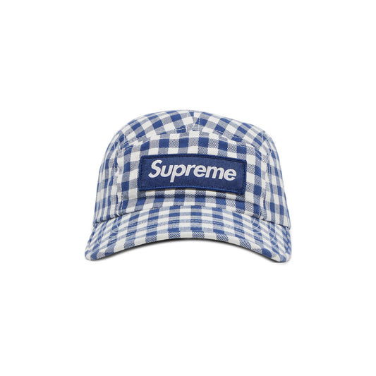 SUPREME GINGHAM CAP “AZUL”