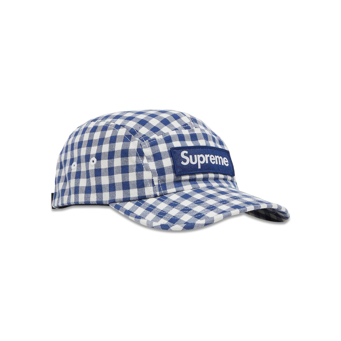 SUPREME GINGHAM CAP “AZUL”