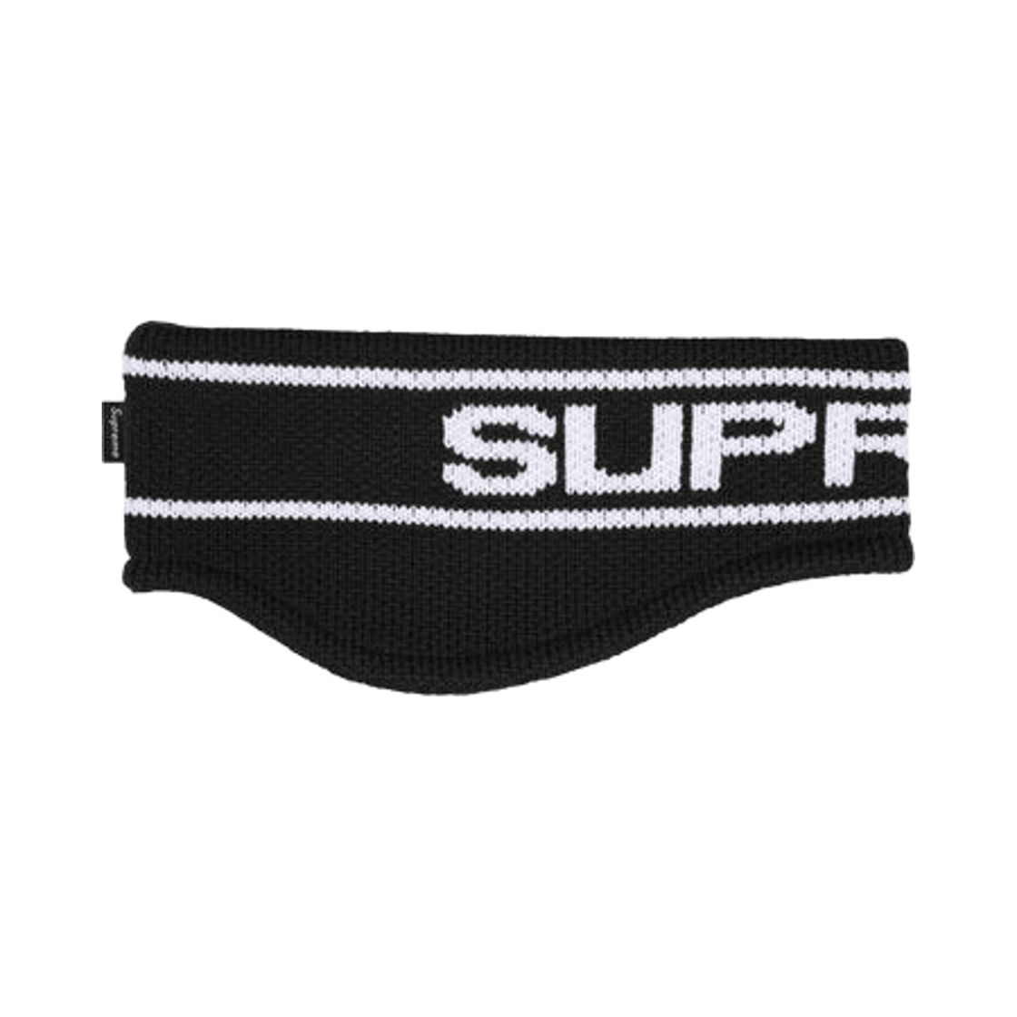SUPREME CONTRAST “HEADBAND” NEGRA