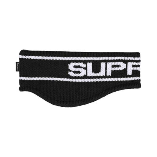 SUPREME CONTRAST “HEADBAND” NEGRA
