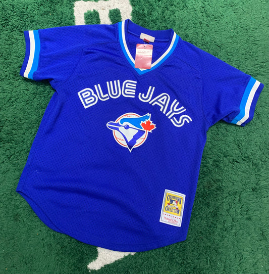 JERSEY MITCHELL & NESS “BLUE JAYS” ( TALLA M)