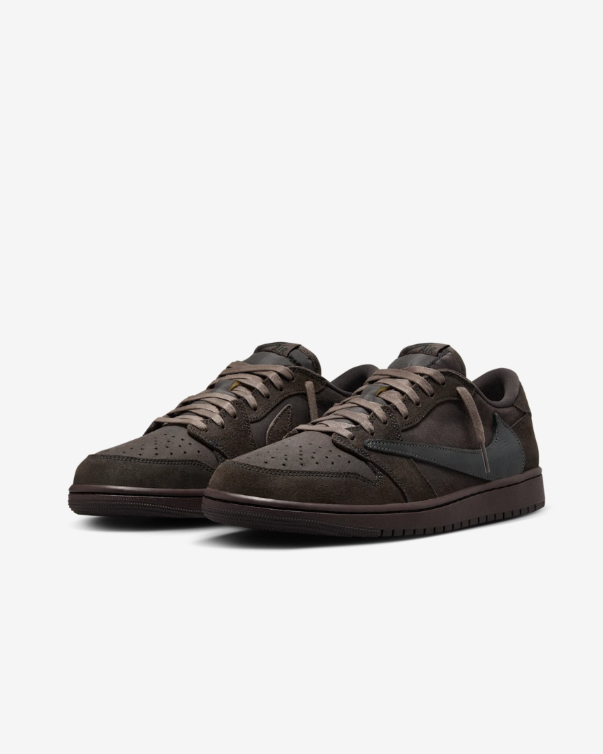 JORDAN 1 LOW TRAVIS “ DARK MOCHA” ( TALLA 9.5US)