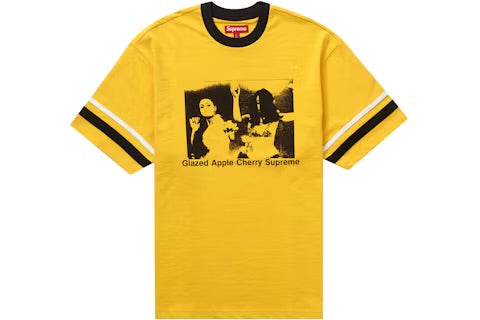 SUPREME “GLAZED ATHLETIC YELLOW” (TALLA L)