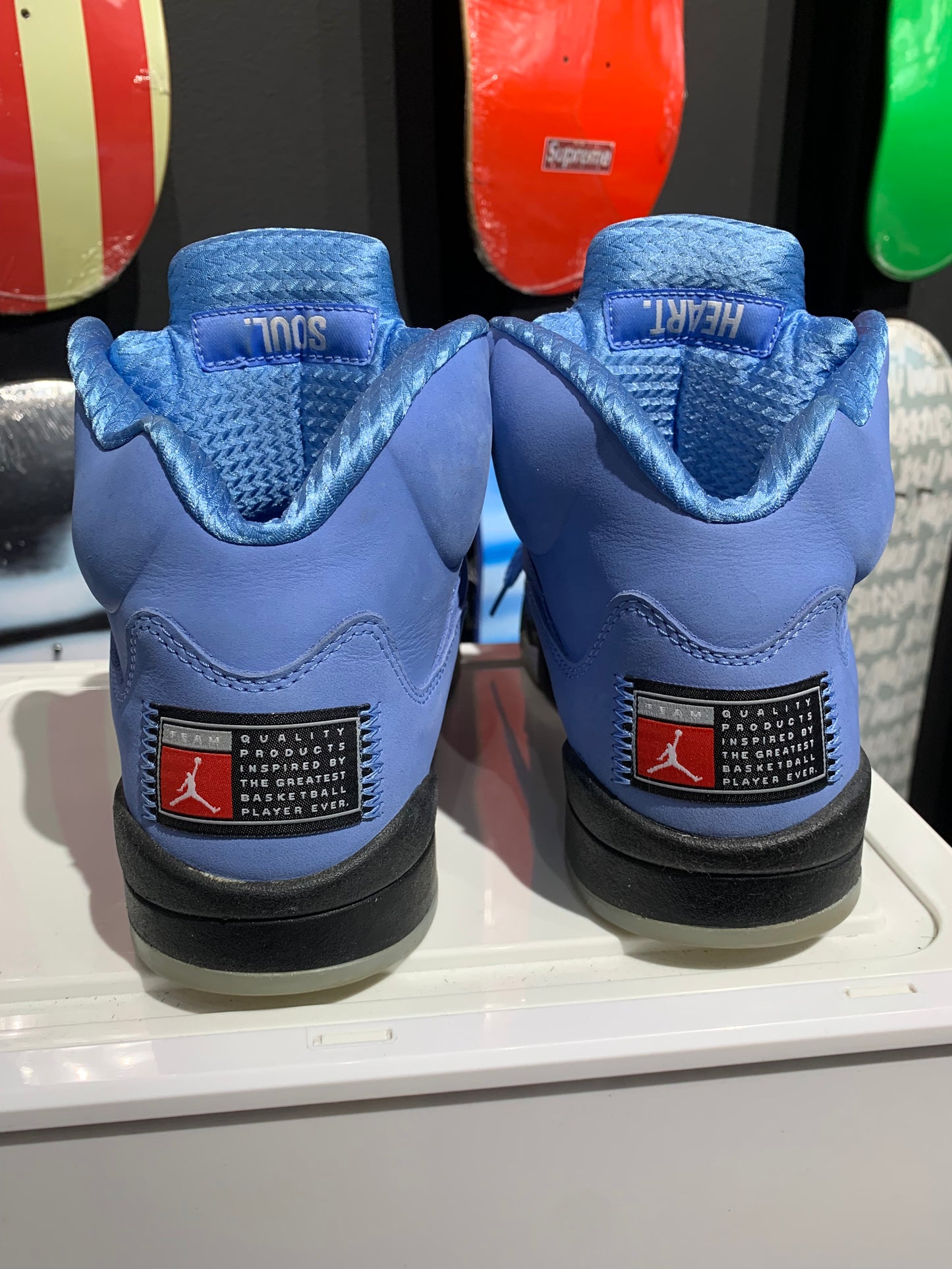 JORDAN 5 “UNC” ( TALLA 8.5US)