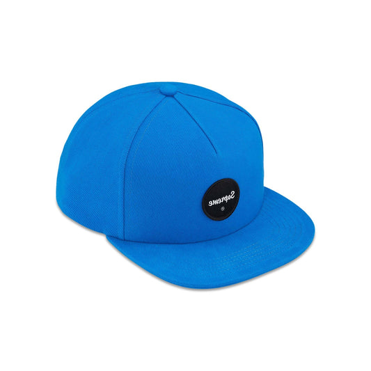 SUPREME “TWILL PATCH HAT BLUE”