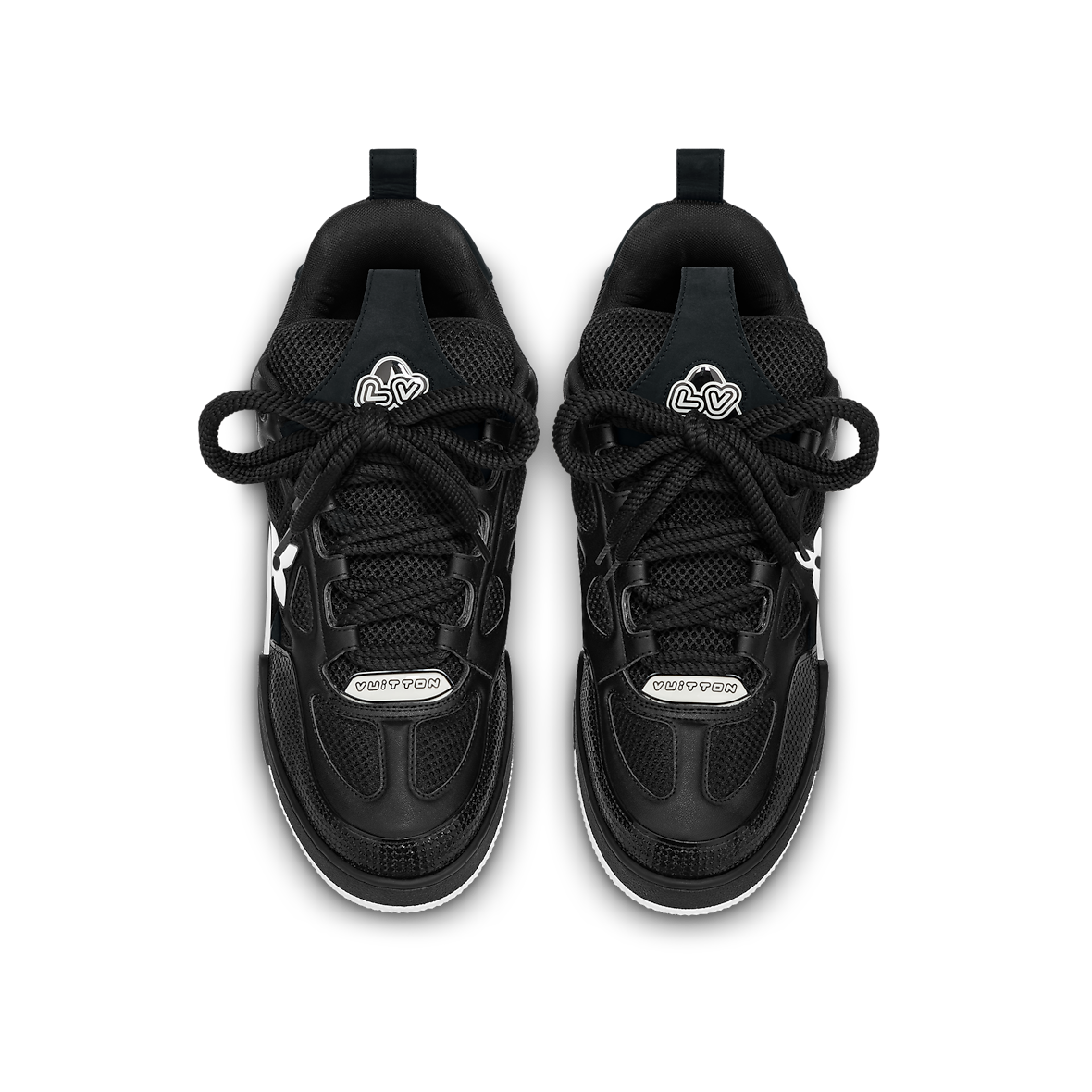 LOUI VUITTON SKATE “BLACK” ( TALLA 8US