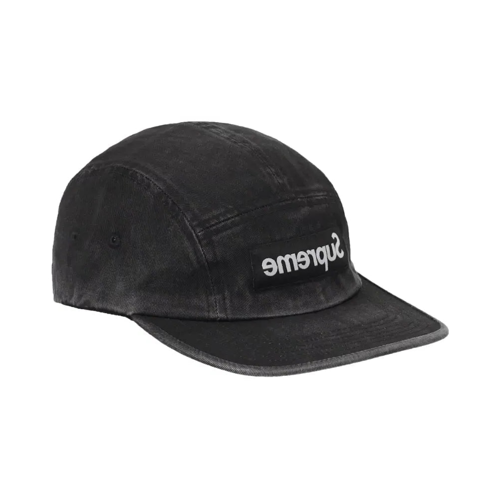 SUPREME “CHINO TWILL CAP BLACK”