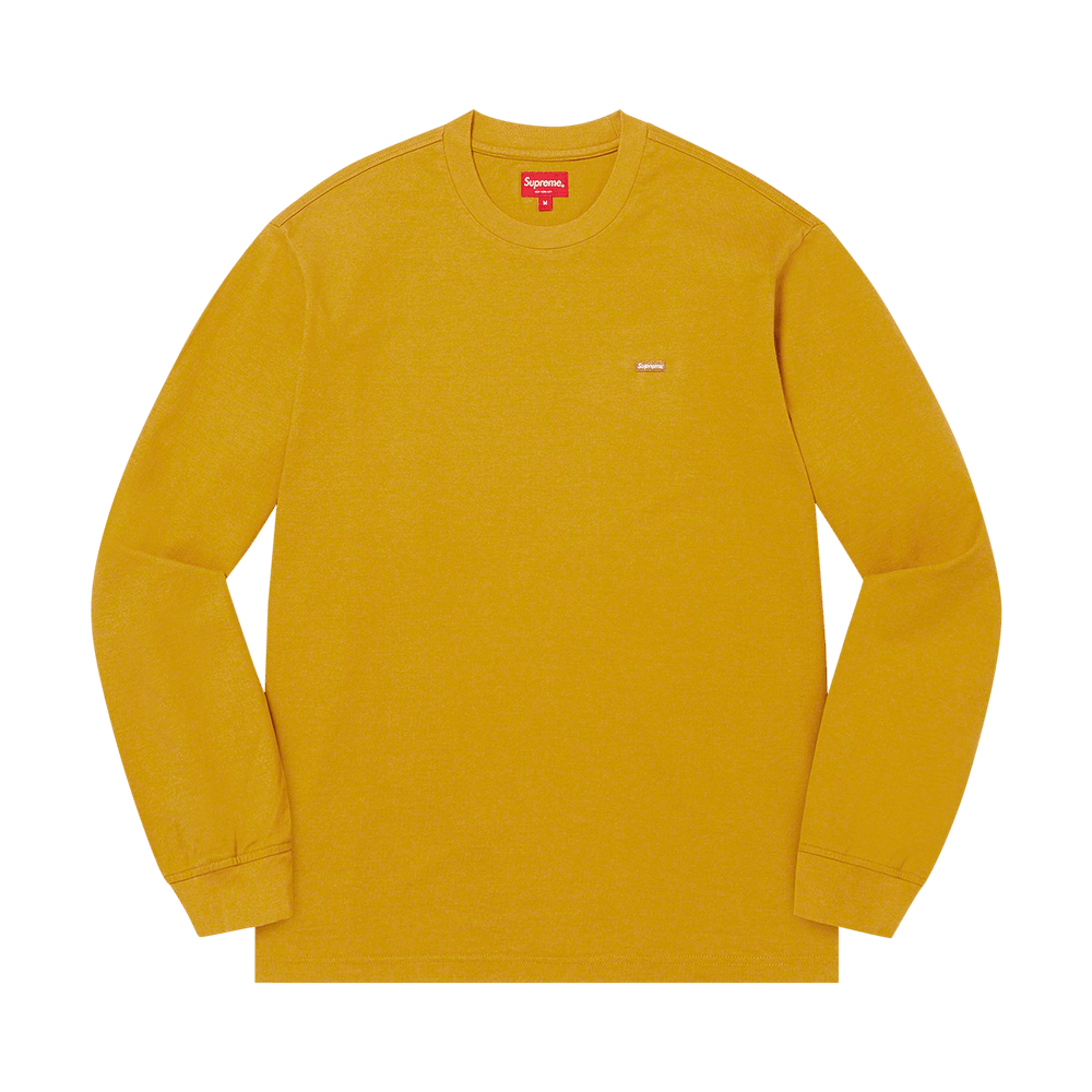 SUPREME “SMALL BOX LOGO DARK YELLOW” ( TALLA S)