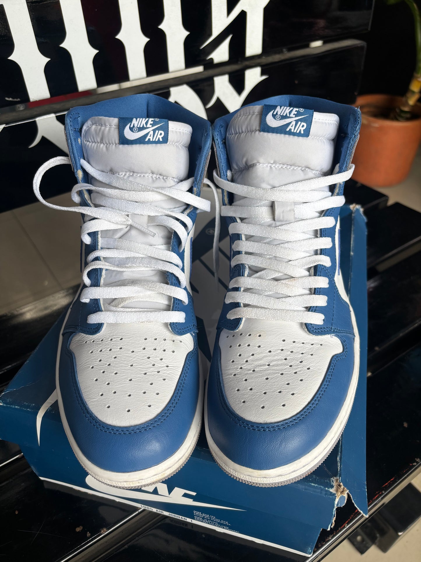JORDAN 1 “TRUE BLUE” (TALLA 12US)