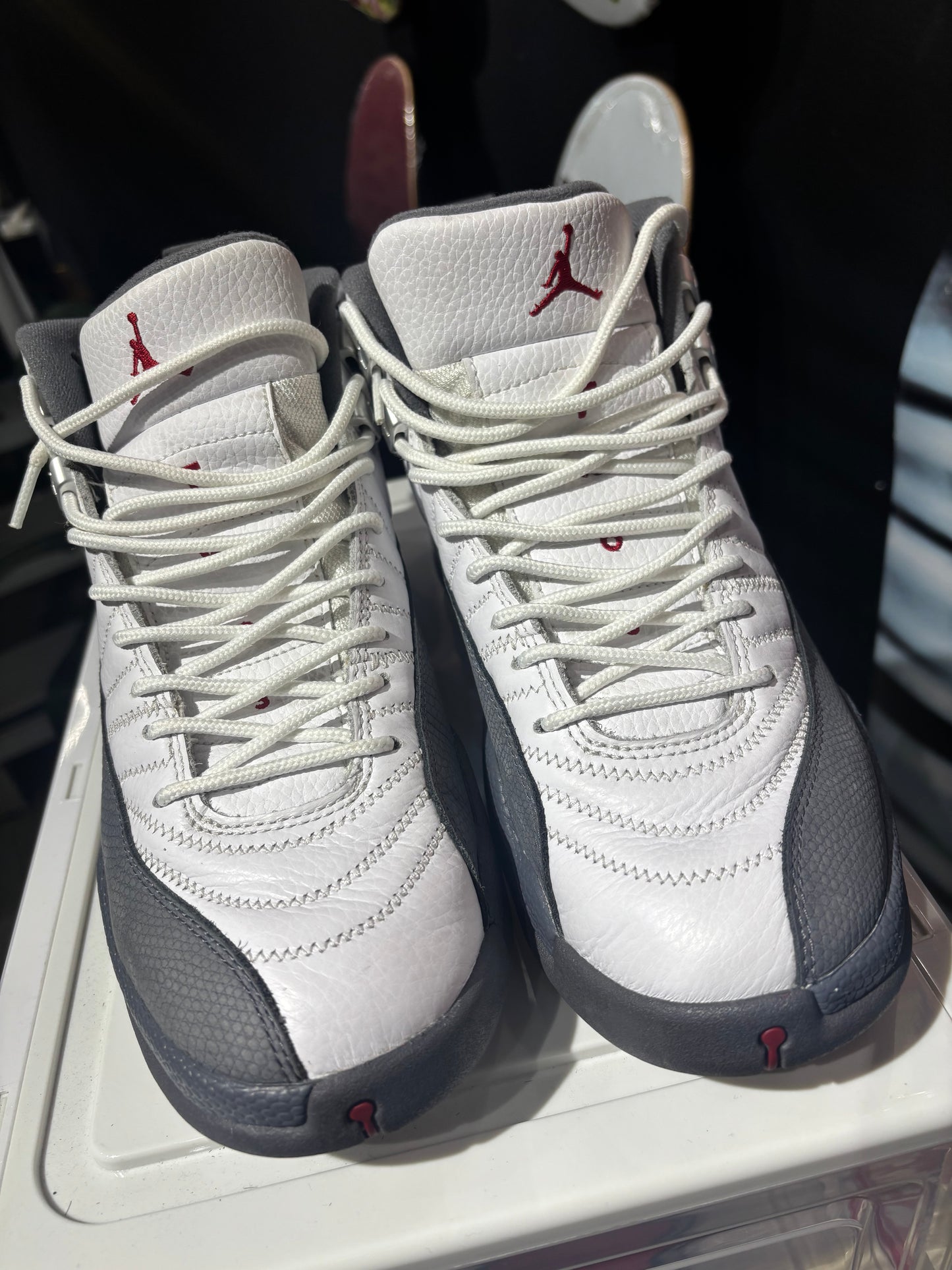 JORDAN 12 “DARK GREY” ( TALLA 8.5US)