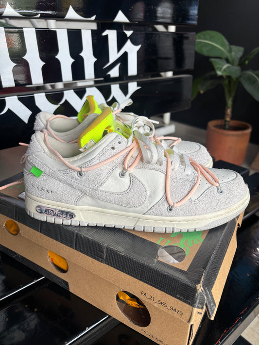 NIKE DUNK OFF WHITE “LOT 12” ( TALLA 10US)