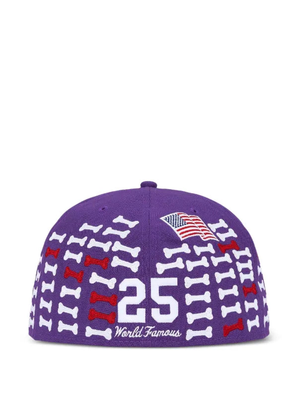 SUPREME “BONES HAT PURPLE” (TALLA 7 1/4)