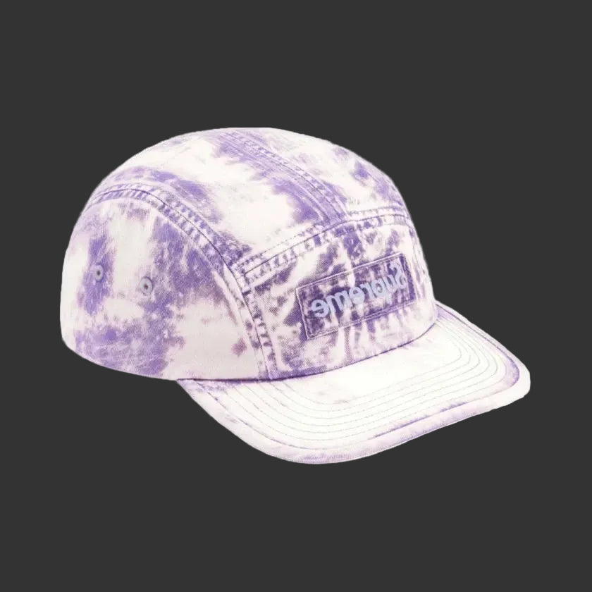 SUPREME BLEACHED CAMP CAP “MORADA”