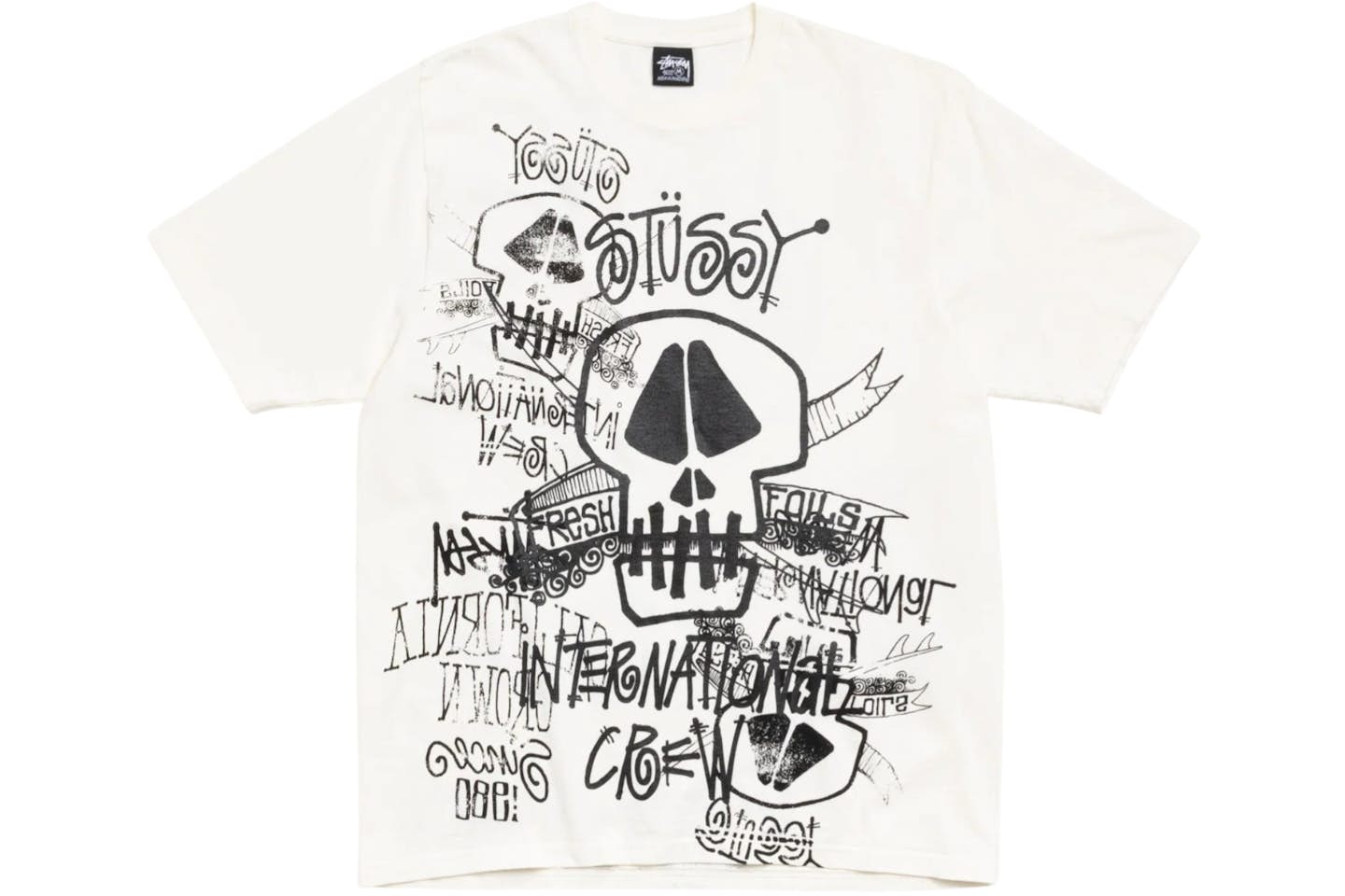 STUSSY “SKULLS”  (TALLA XL)