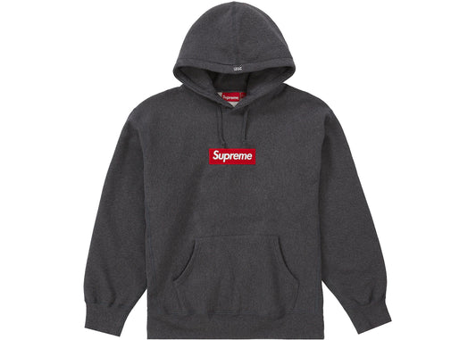 SUPREME BOX LOGO "CHARCOAL"