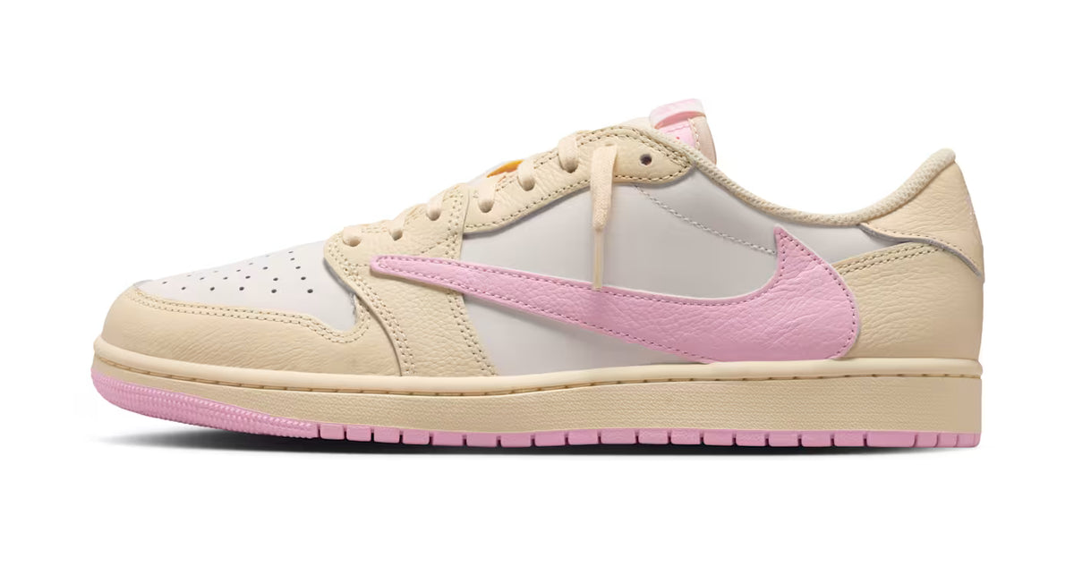 AIR JORDAN 1 LOW X TRAVIS SCOTT TROPICAL PINK (TALLA 9US)