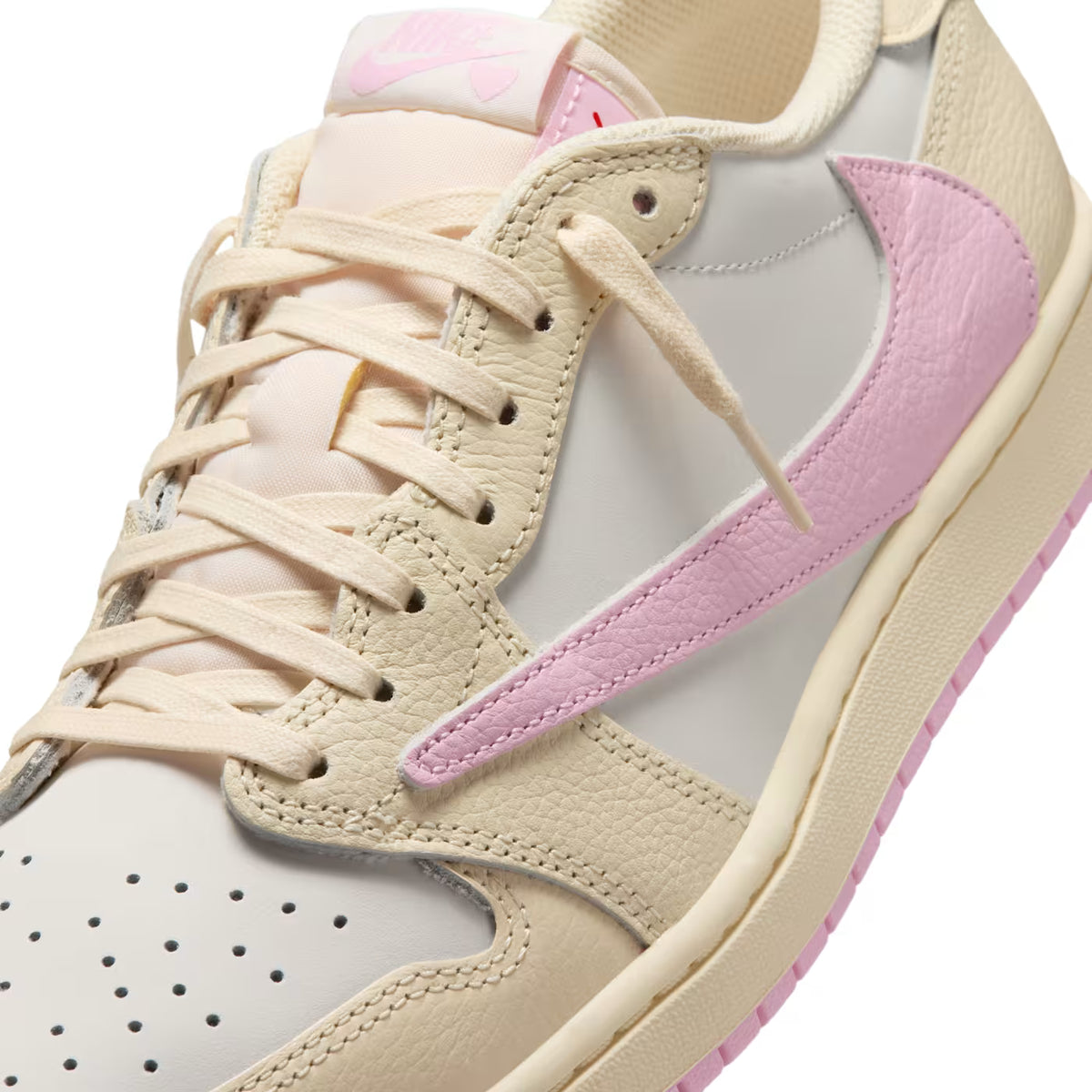AIR JORDAN 1 LOW X TRAVIS SCOTT TROPICAL PINK (TALLA 9US)